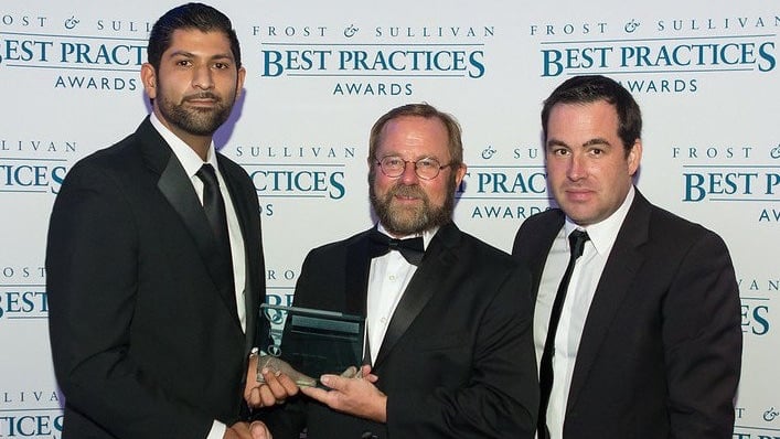  In this image Pelican was awarded the 2017 Global Payments Lifecycle New Product Innovation Award by Frost